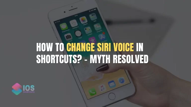 How to Change Siri Voice in Shortcuts: Customize Your Automation!